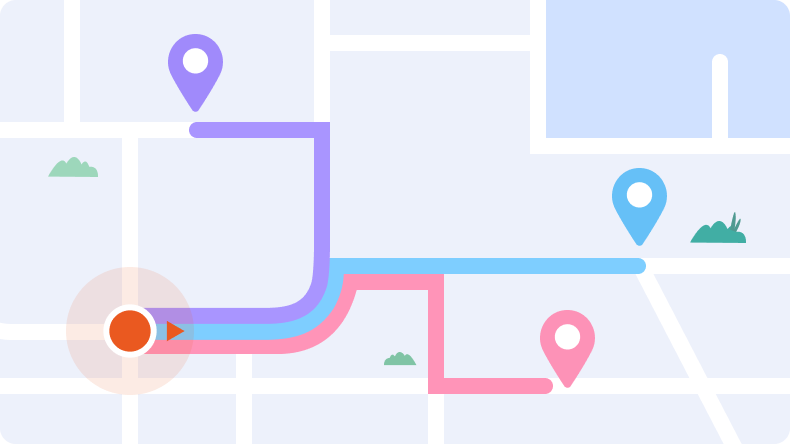 다중 목적지 길찾기