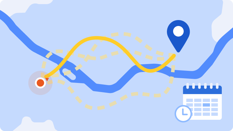 미래 운행 정보 길찾기