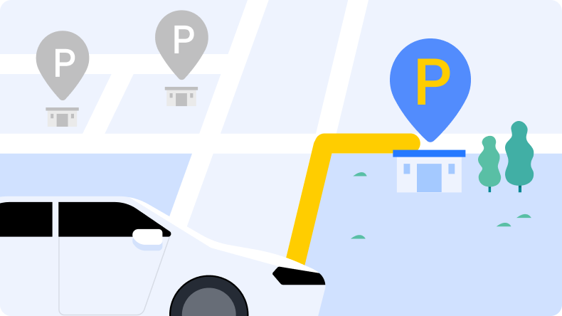 다중 목적지 길찾기 - 내 주변의 주차장 찾기